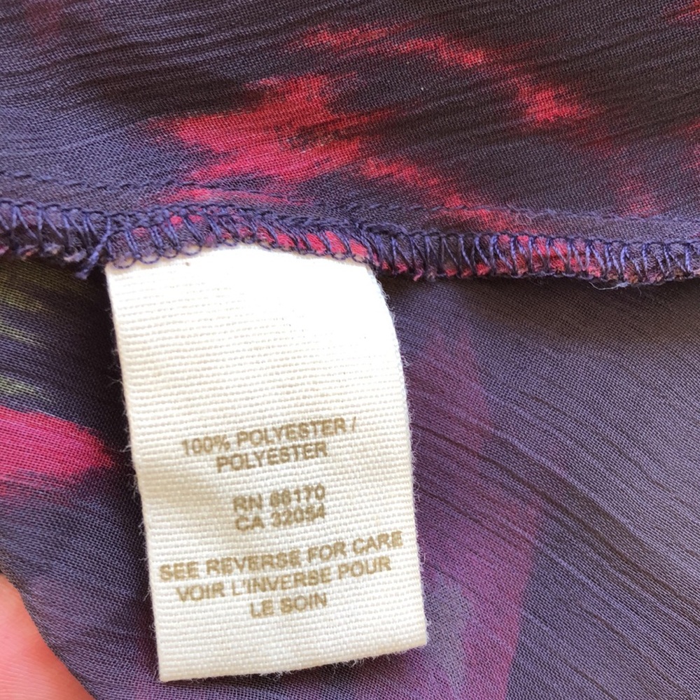 S Intimately Free People Floral Sheer Dress Strappy Pattern Print Mesh Nightgown - Picture 4 of 7